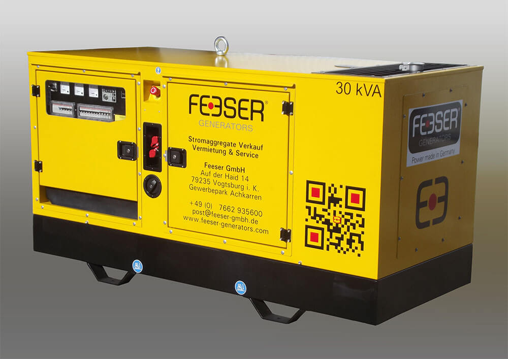 Diesel Notstromaggregat 5,5kW Stromgenerator Stromerzeuger mieten